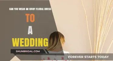 Ivory Floral Dress: Wedding Wear or Not?