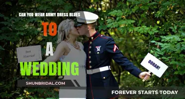Army Dress Blues: Wedding Wear or Not?