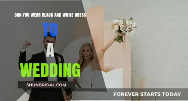 Black and White Dresses: Wedding-Appropriate or Not?