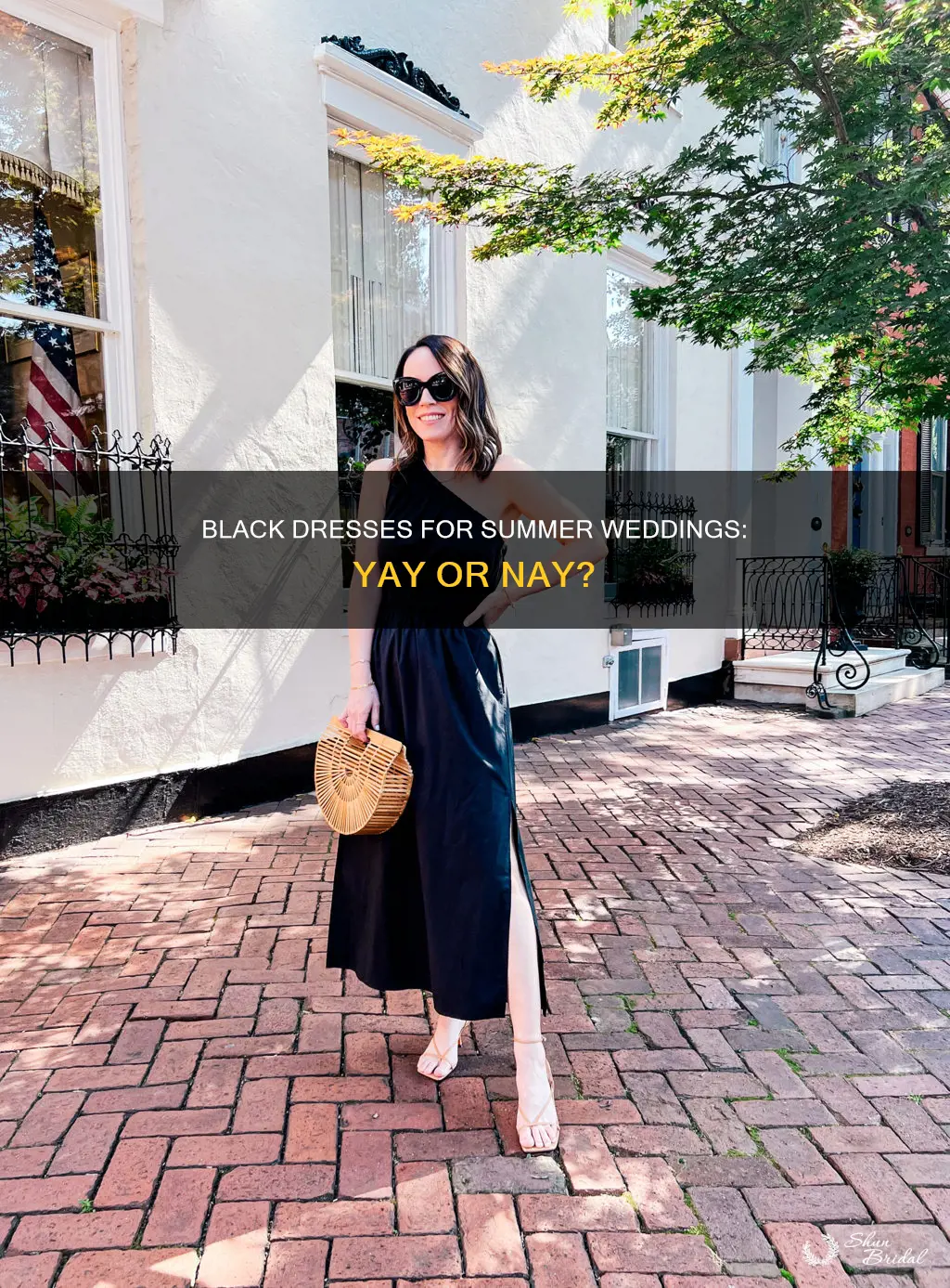 can you wear black dress to summer wedding