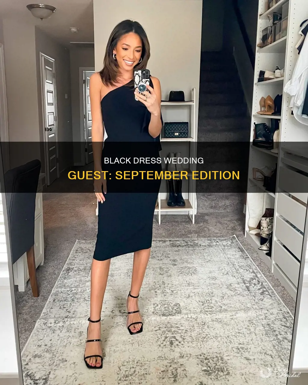 can you wear black dress to wedding in September