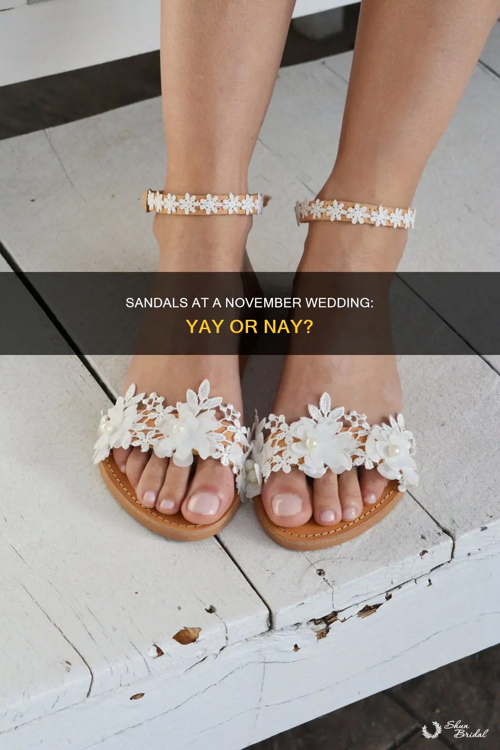 can you wear dress sandals to wedding in november