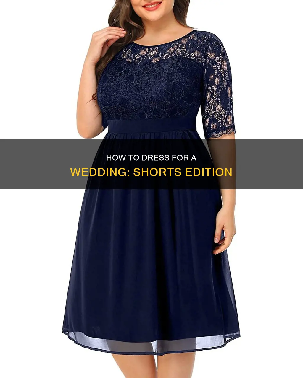 can you wear dress shorts to a wedding