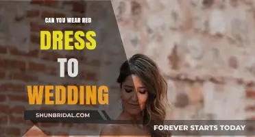 How to Wear Red to a Wedding