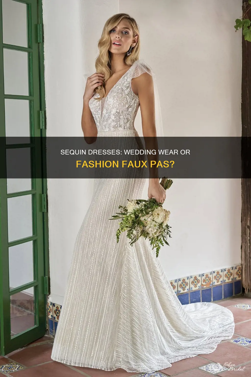 can you wear sequin dress to wedding