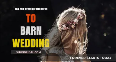 Sheath Dresses: Barn Wedding-Appropriate or Not?