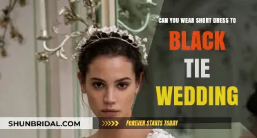Short Dresses at Black-Tie Weddings: A Do or a Don't?