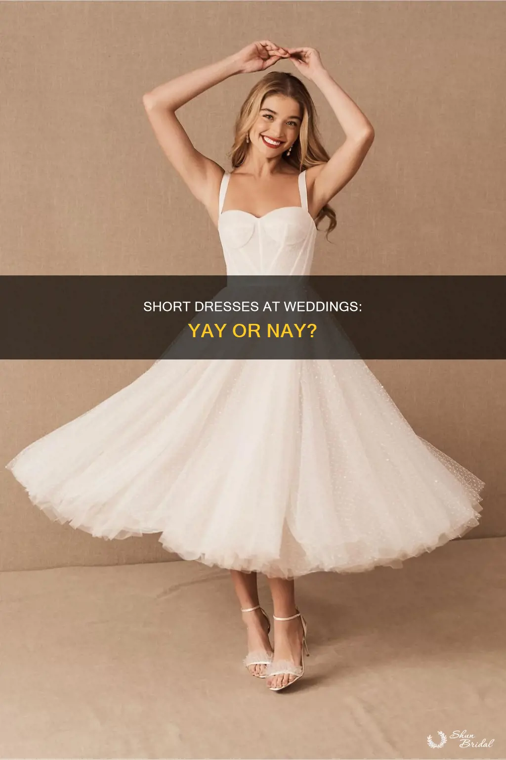can you wear short dresses to weddings