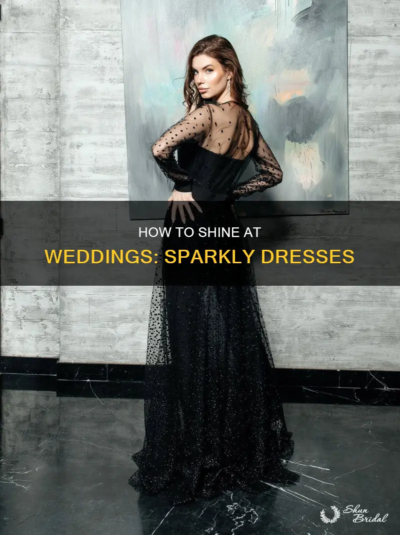 can you wear sparkly dress to wedding