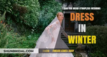 Winter Strapless Wedding Dresses: Do They Work?