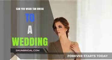 How to Wear Tan to a Wedding