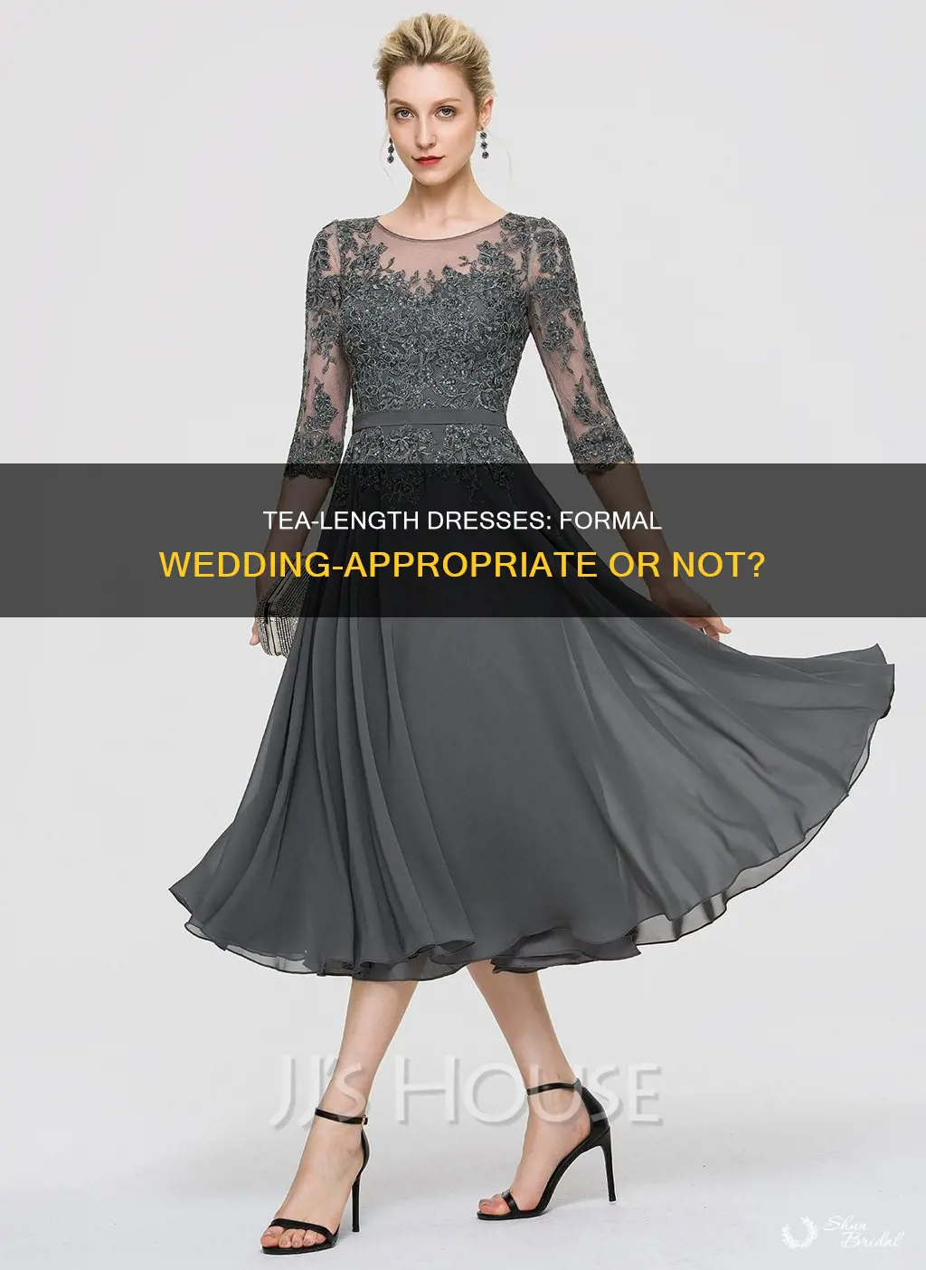 can you wear tea length dress to a formal wedding