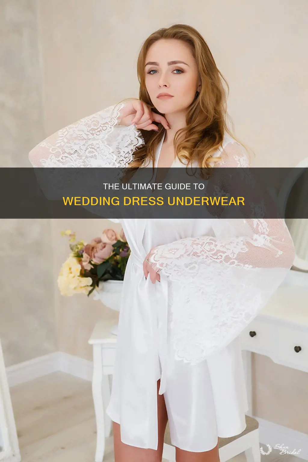 can you wear under your wedding dress