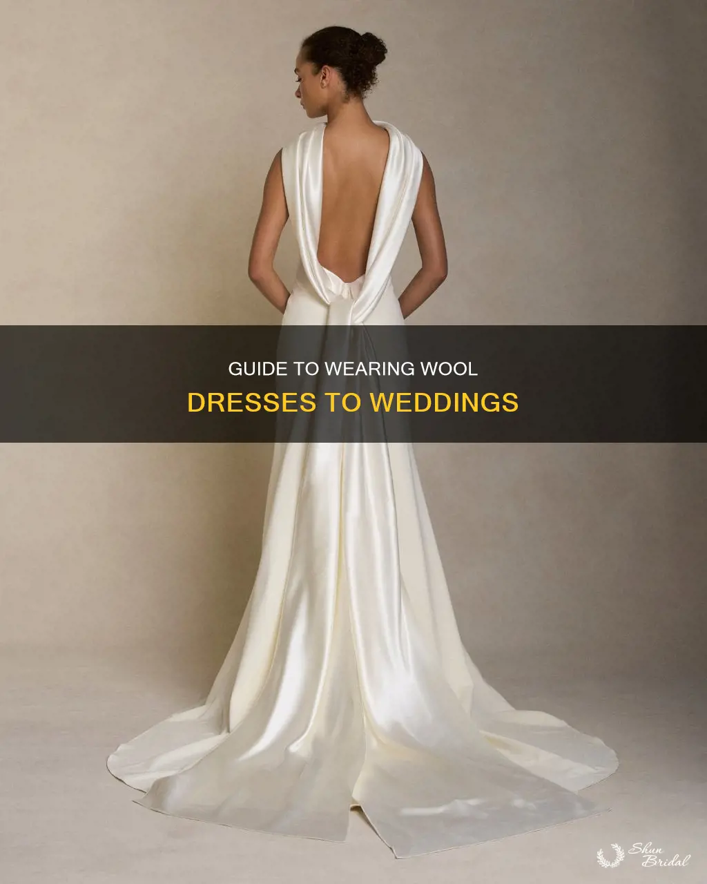 can you wear wool dress to wedding