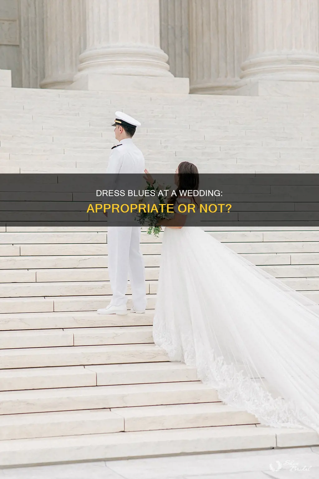 can you wear your dress blues to a wedding