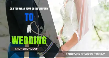 Dress Uniforms at Weddings: Appropriate or Not?