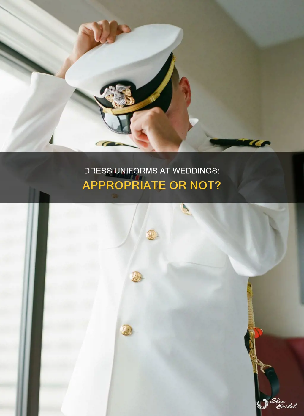 can you wear your dress uniform to a wedding