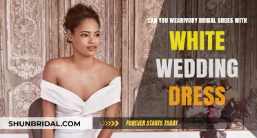 Ivory Shoes, White Dress: Can You Mix and Match?