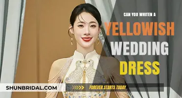 How to Restore Your Wedding Dress's Original White