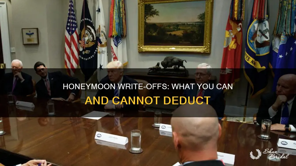 can you write off honeymoon