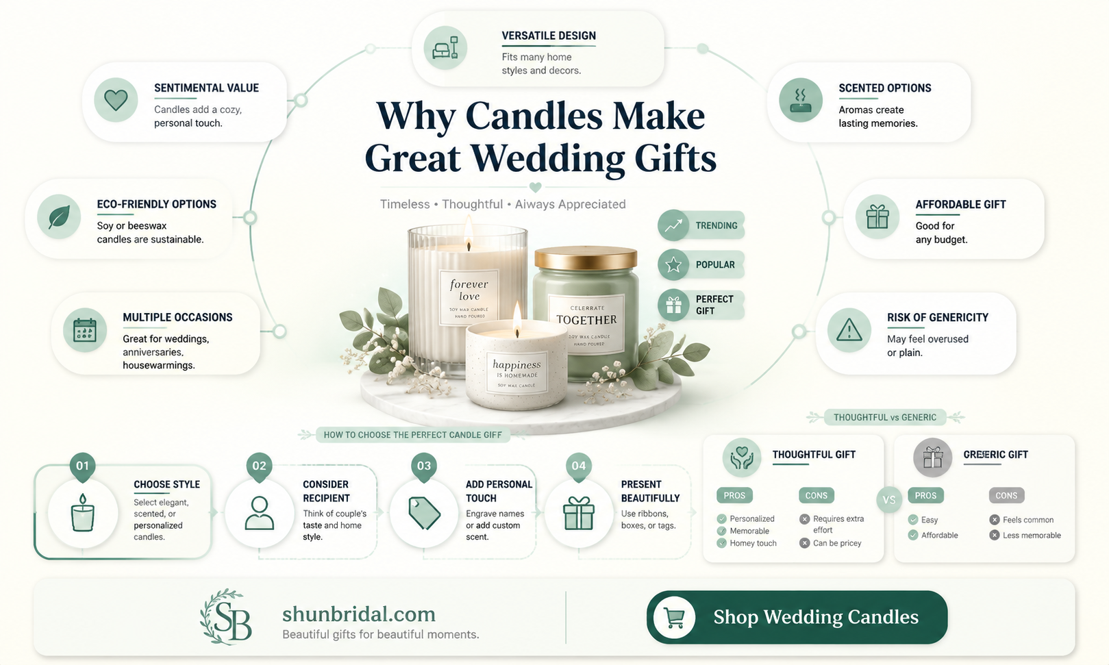 are candles a good wedding gift