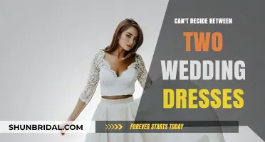 Two Dresses, One Bride: How to Decide?