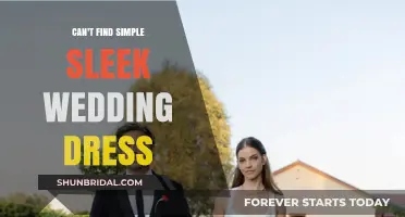 Finding a Simple Wedding Dress: An Elusive Dream?