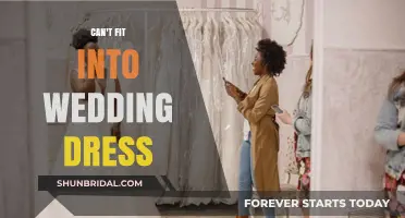 Wedding Dress Woes: Can't Fit, Now What?