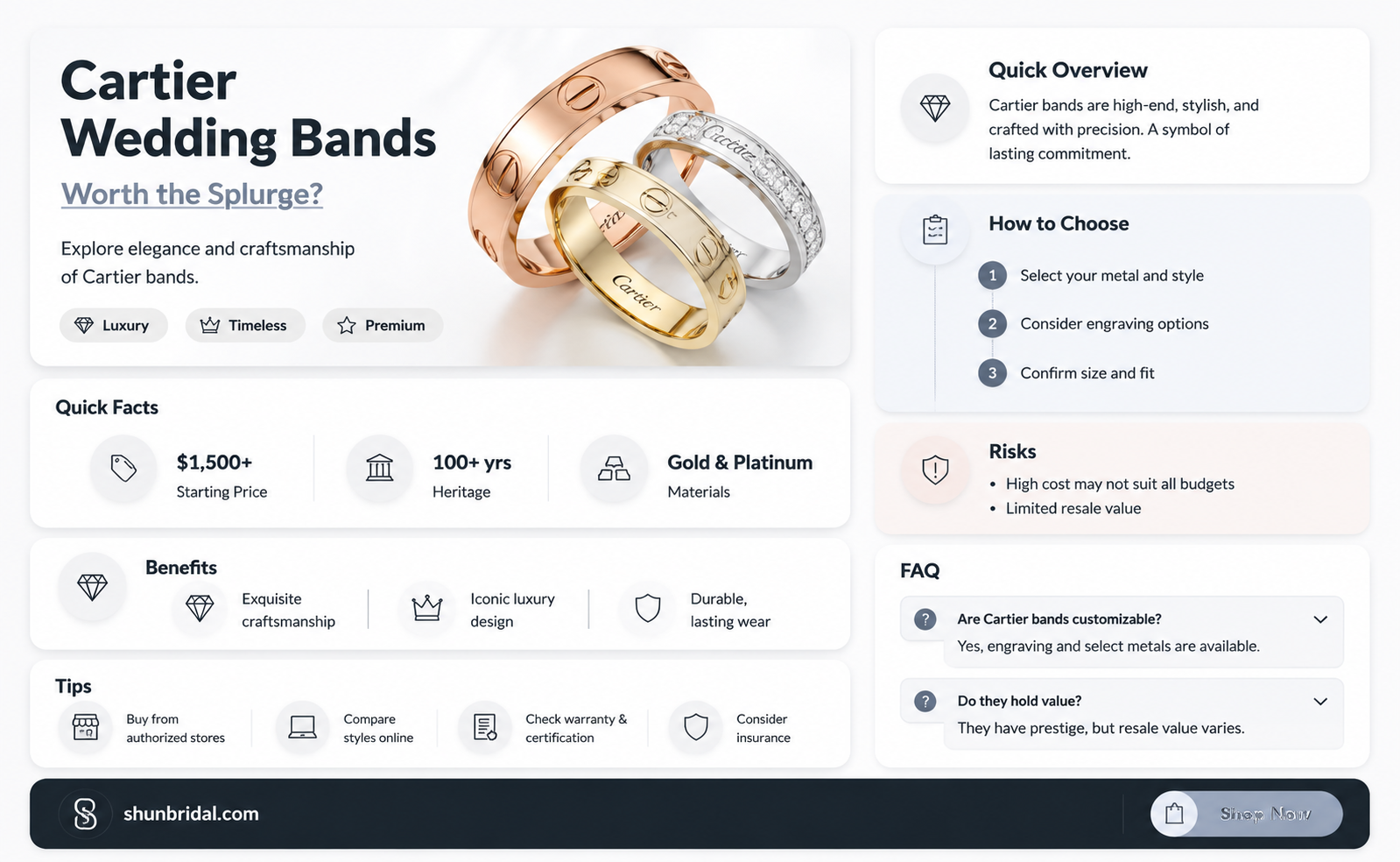 are cartier wedding bands worth it
