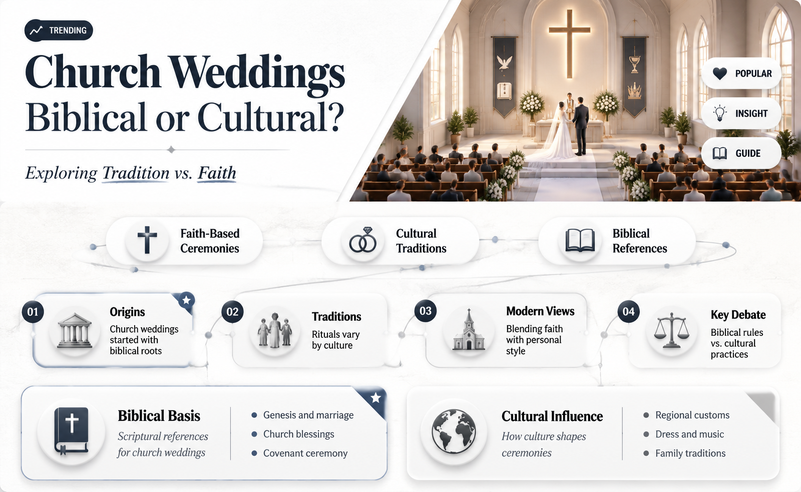 are church weddings biblical