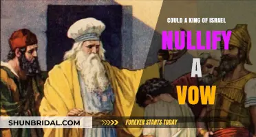 Can Israel's King Annul Sacred Vows? Exploring Biblical Authority