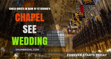 St George's Chapel Wedding: Guest Visibility from the Back Rows