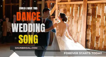Could I Have This Dance": A Perfect Wedding Son