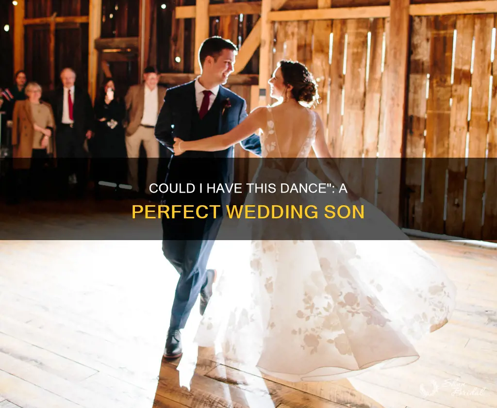 could I have this dance wedding song