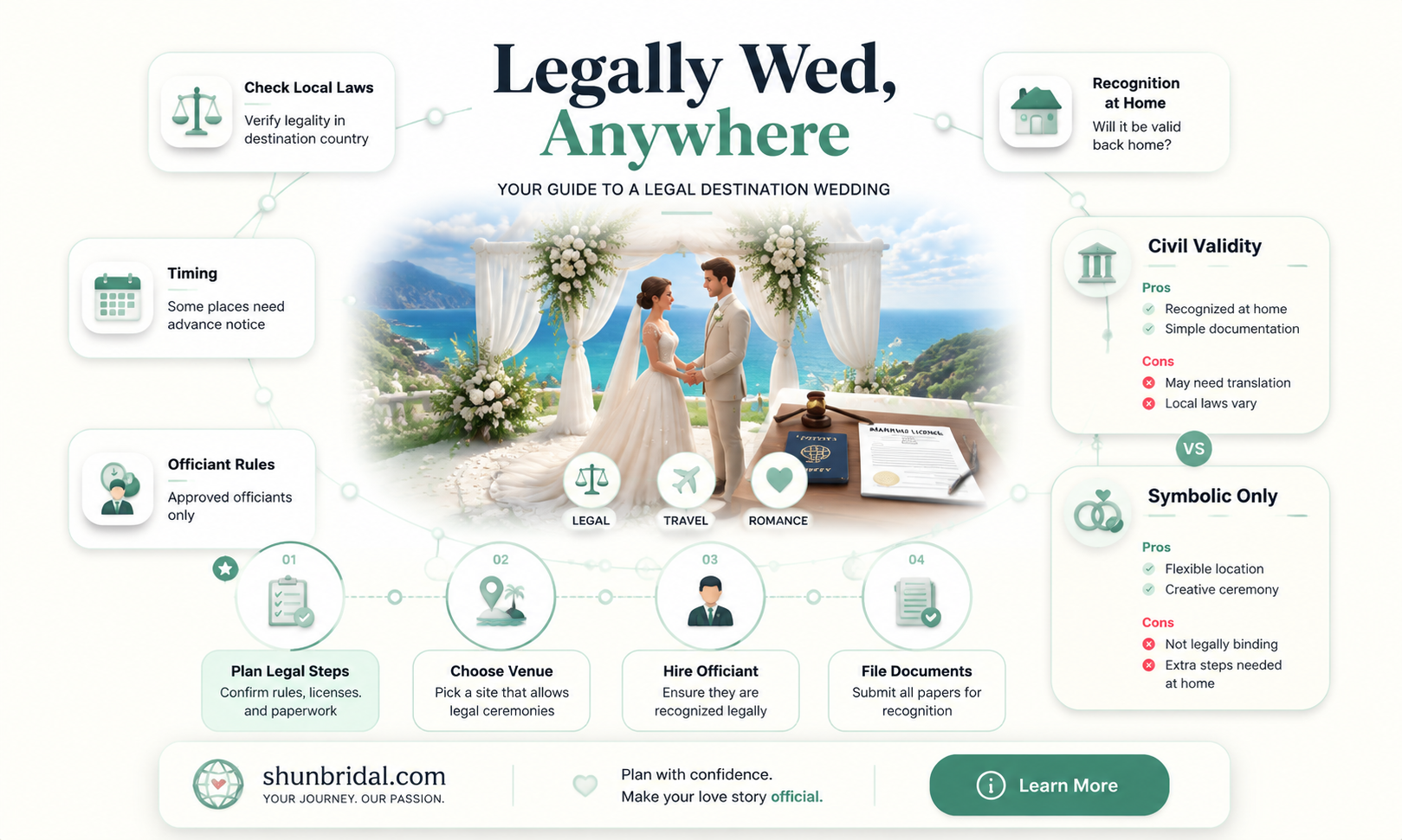 are destination weddings legal