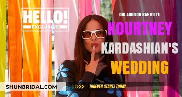 Addison Rae's Attendance at Kourtney Kardashian's Wedding: Fact or Fiction?