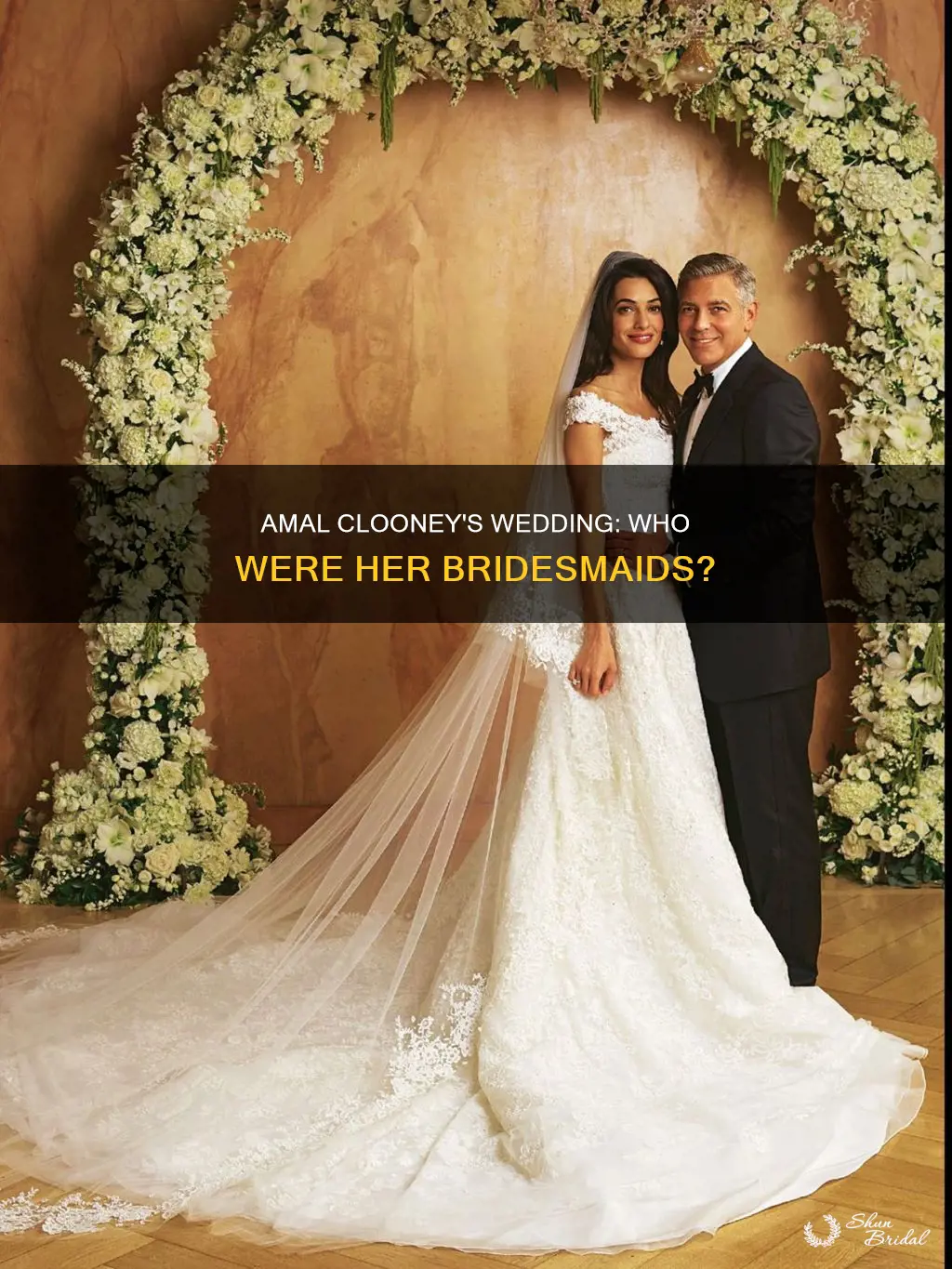 did amal clooney have bridesmaids