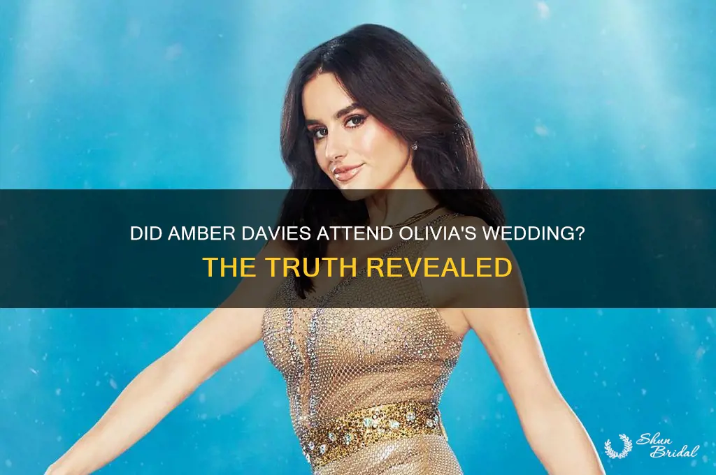 did amber davies go to olivia