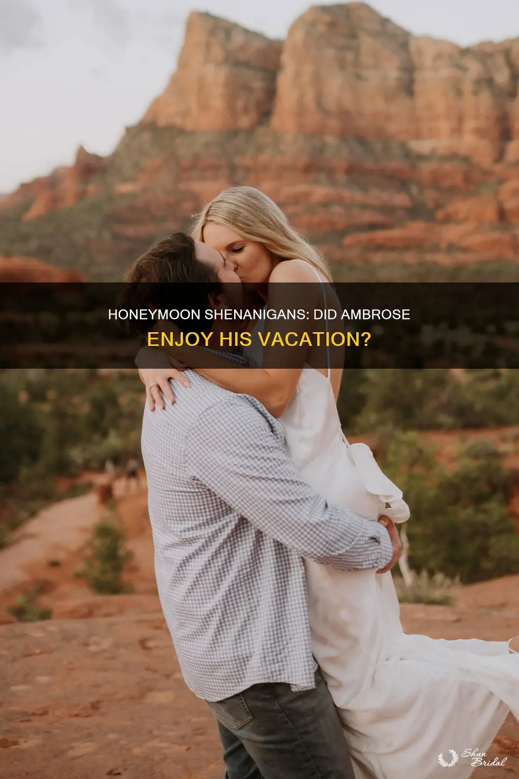did ambrose on honeymoon