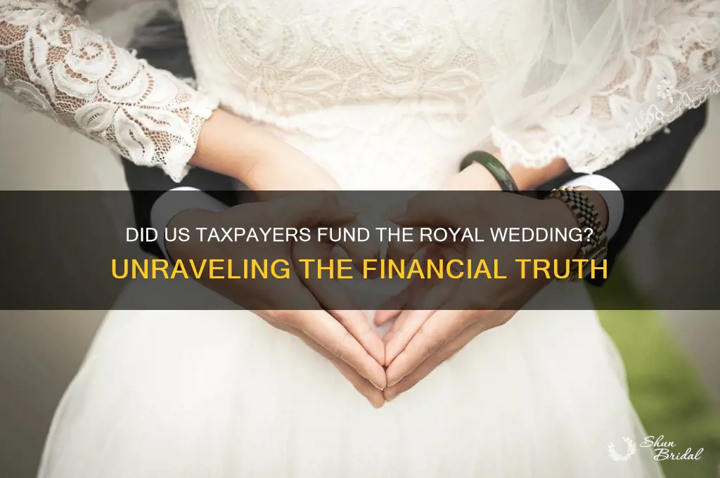 did america give money for royal wedding