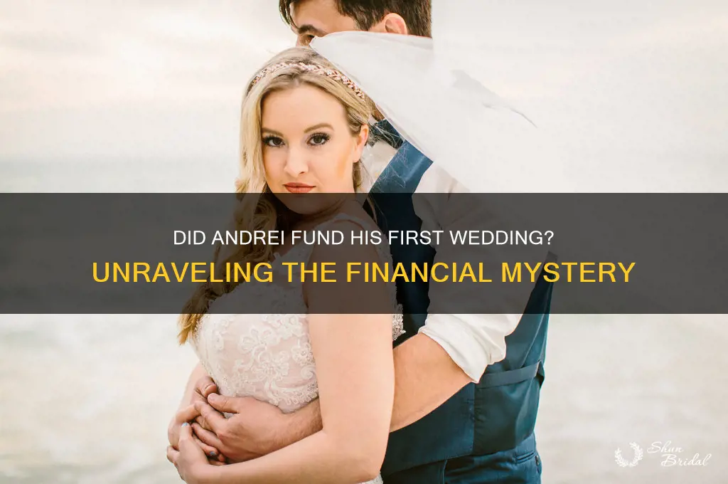 did andrei pay for the first wedding