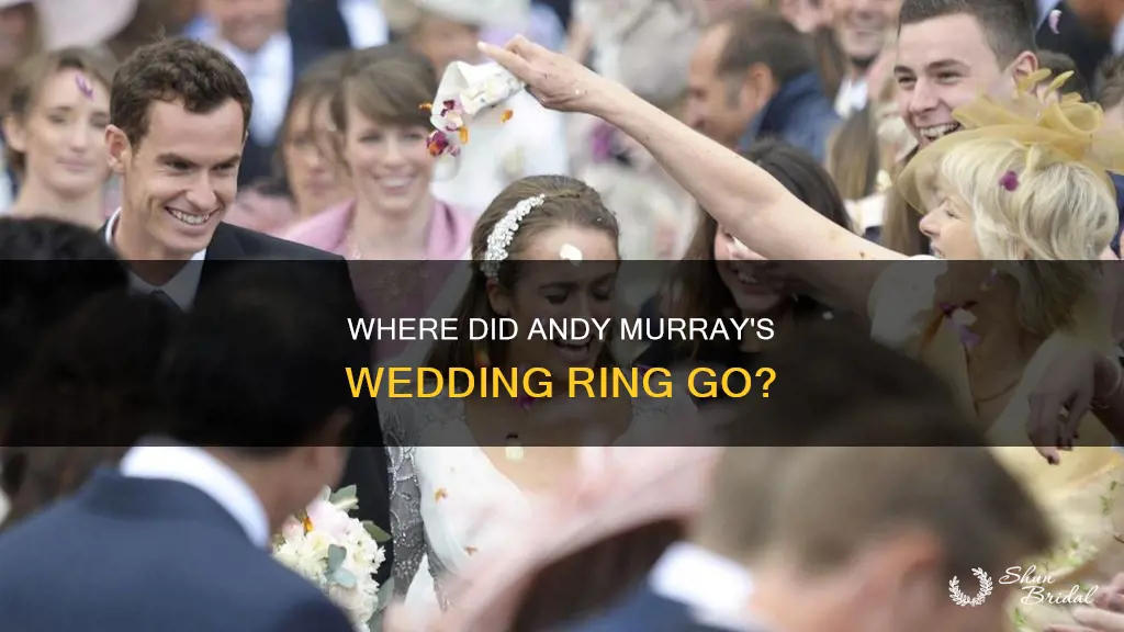 did andy murray find his wedding ring