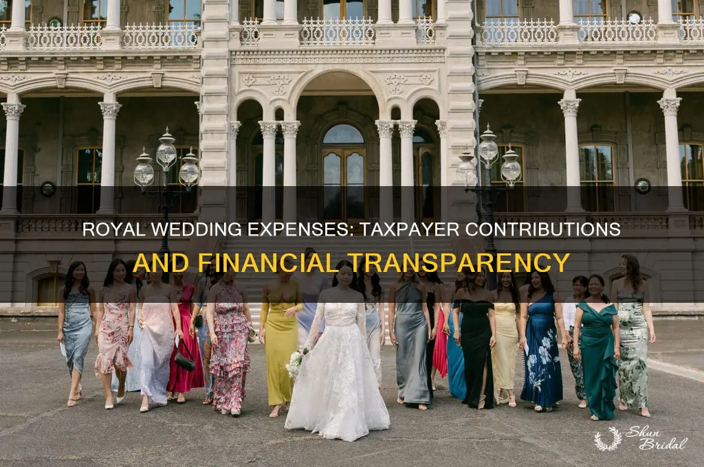 did any of the royal wedding cost come from taxpayers