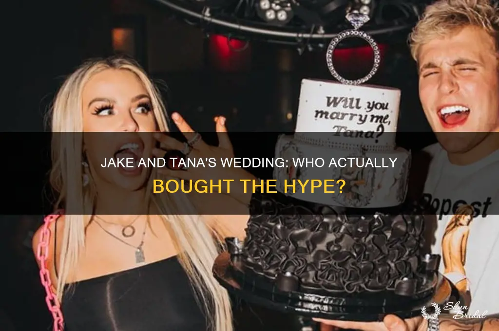did anyone buy the jake and tana wedding