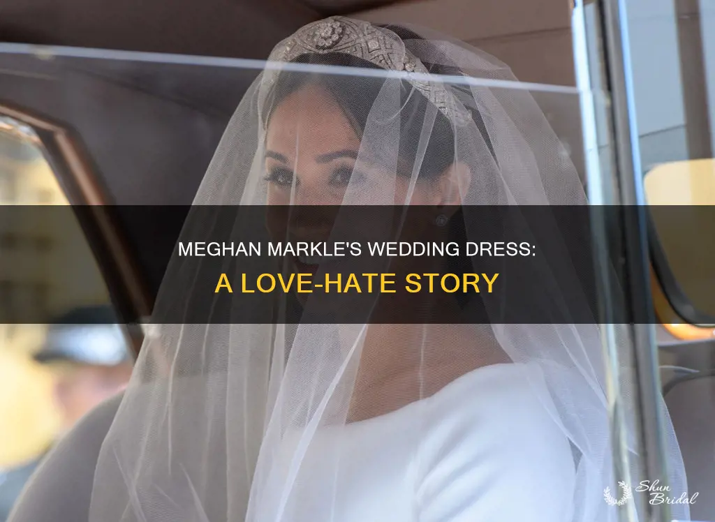 did anyone else hate meghan markles wedding dress