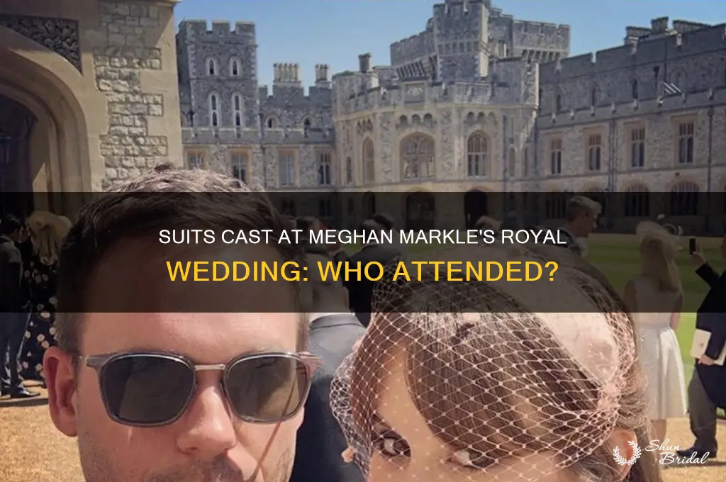 did anyone from suits go to meghan markle