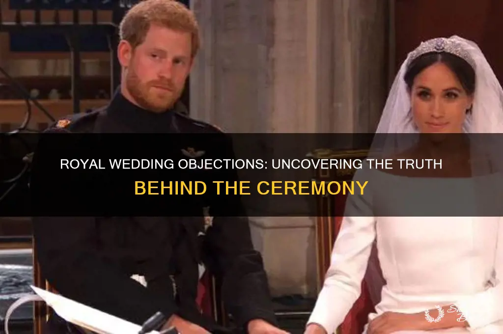 did anyone object at the royal wedding