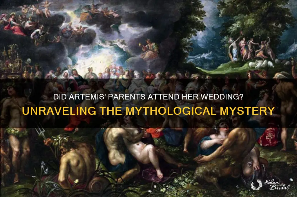 did artemis parents go to the wedding