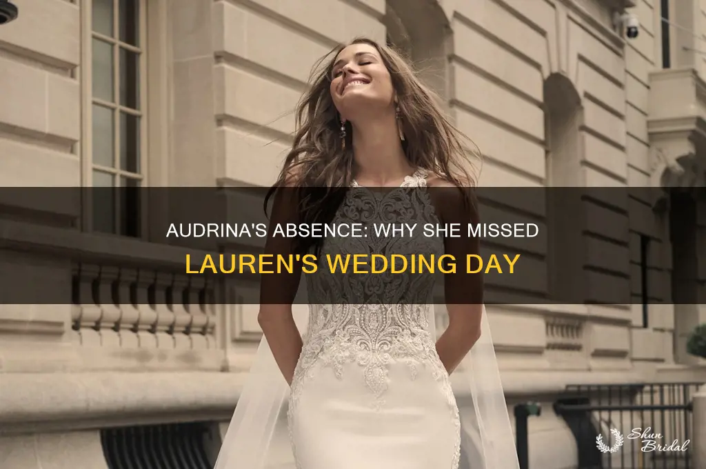 did audrina go to lauren