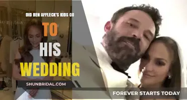Ben Affleck's Wedding: Did His Kids Attend the Ceremony?